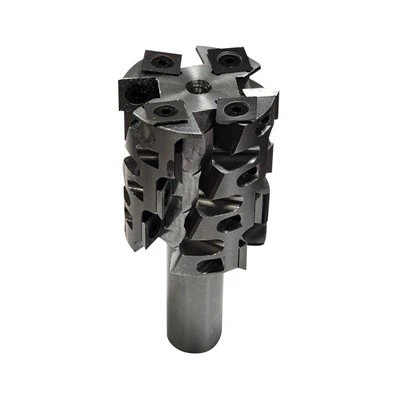 Milling CNC ntsis nrog Carbide Inserts